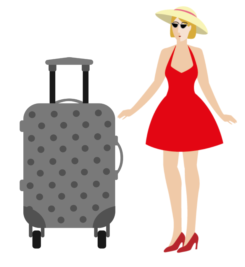 suitcase is big but ugly