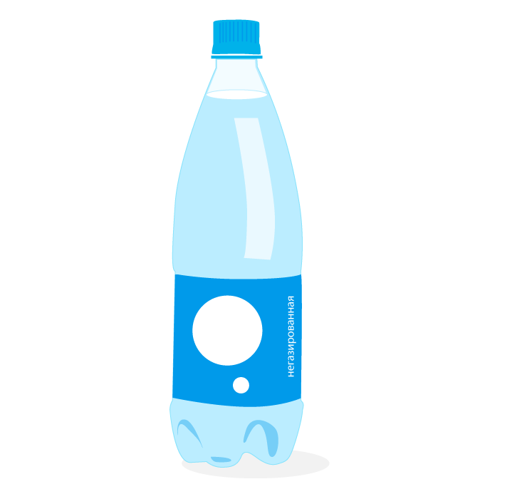 bottle of water